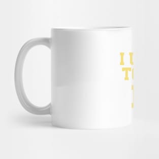 Seventeen, mustard Mug